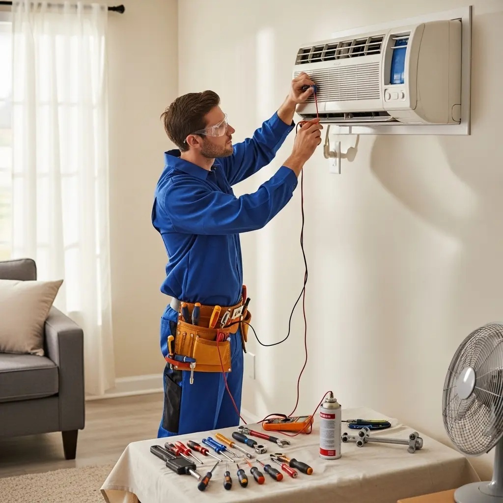 Keçiören Bosch Bosch klima gaz dolumu ve bakım – Enerji verimliliği artırıldı. - Teknik servis örneği